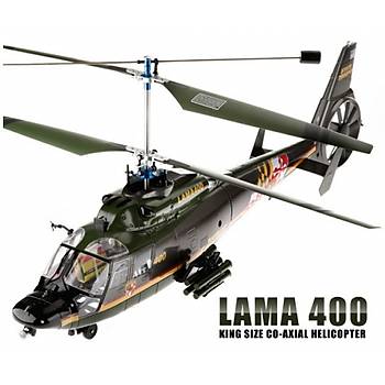 Lama 400 2.4 GHZ Metal Dış Mekan Helikopter Seti