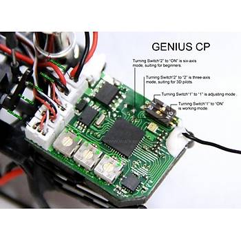 Genius CP Autopilot Sistemli Akrobasi Helikopteri