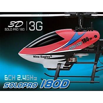 Solo Pro180D 6 Kanal Mikro Flybarles 3D Helikopter