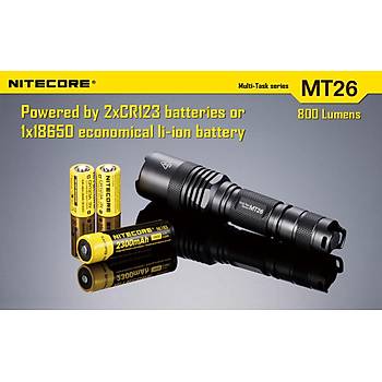 Nitecore MT26 Cree U2 LED 800 Lumens Flashlight