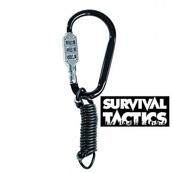 Us Combination lock carabiner ifreli Karabina