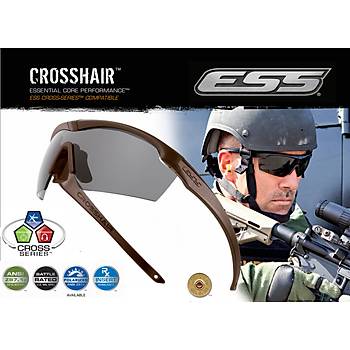 ESS Crosshair 2LS Coyote brown Ballistic Eyeshields