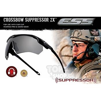 ESS Crossbow Suppressor 2X Kit - Clear & Smoke Gray