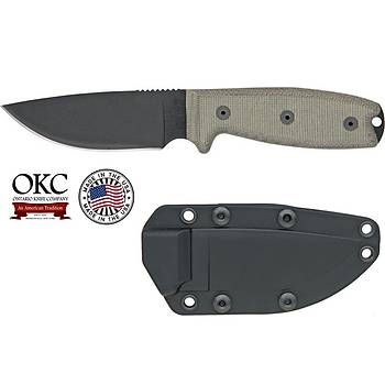 Ontario RAT-3 Plain with Black Sheath