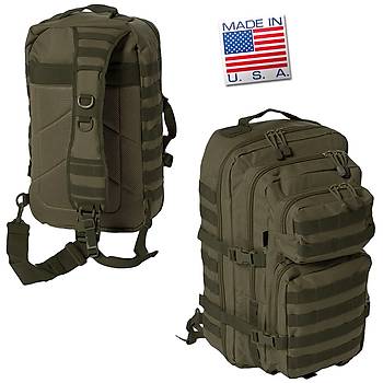 US ONE STRAP ASSAULT PACK GREEN