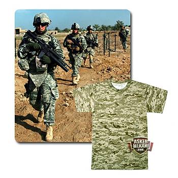 ARMY MARİNA DESERT CAMO TSHİRT