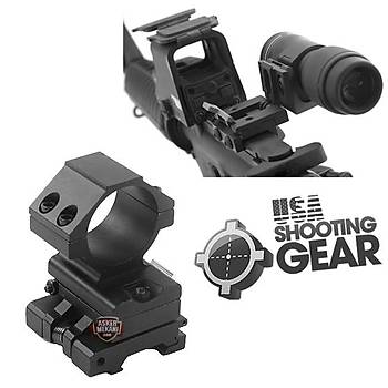 Us Shooting gear 30mm Flip to Side QD Release Mount