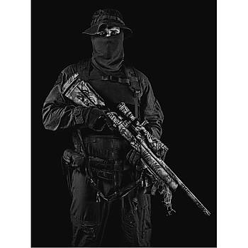 Us Combat Bonie Hat Black