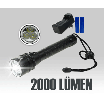 2000 Lümen Su Altı Feneri