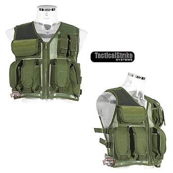 Tactical Strike Recon Vest Green