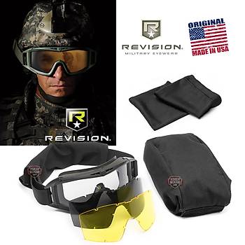 Revision Eyewear Tactical Goggle Black