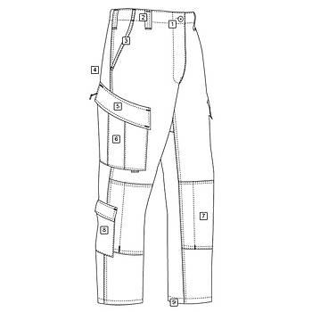 Us Tactical Response Uniform Pants