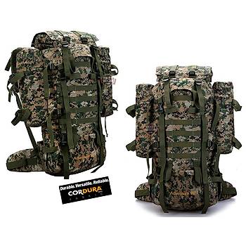 Adventure Combat Sırt Çantası Malpat Camo 80L+10 Lt