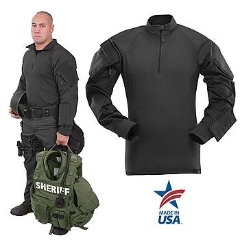 Us Quarter Zip Combat Shirt