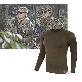 Military Microfibre Uzun Kollu Tshirt