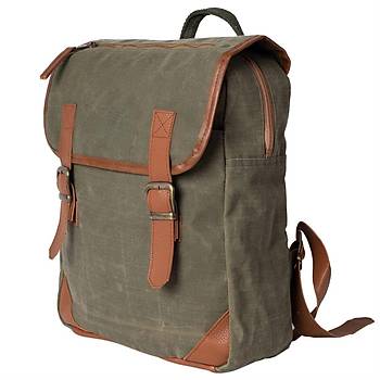 Askeri Vintage tarz� �anta green