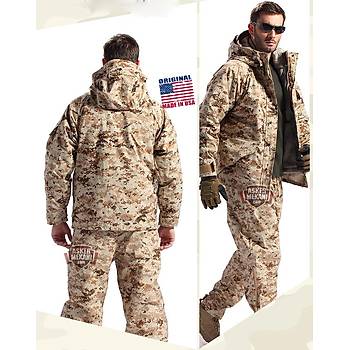 Military WaterProf Jacket Digital Desert Camo Suit