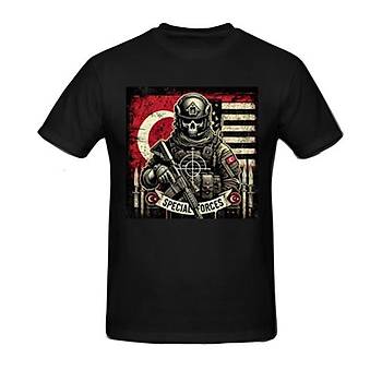 Turkish And Usa Special Forces TSHRT