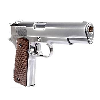 WE COLT 1911 SILVER Airsoft Tabanca