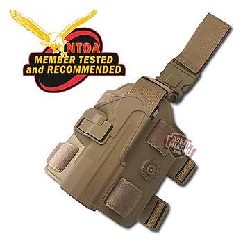 Military Desert Polimer Leg Holster