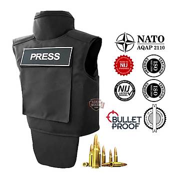 Press Level III- A Balistik Kurşun Geçirmez Operasyon Yeleği