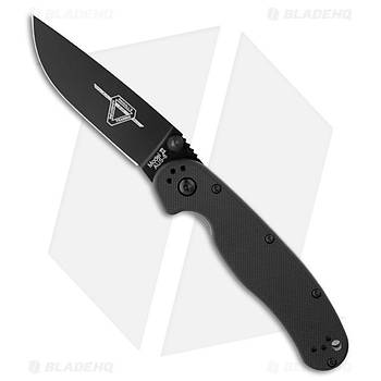 Ontario RAT Model 2 Astar Kilit Bıçağı Siyah