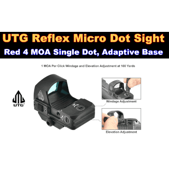 Us UTG Refleks Mikro Nokta Kırmızı 4 MOA