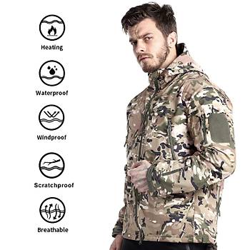 Taktik Teknik Is�tmal� Softshell Ceket Multicamo