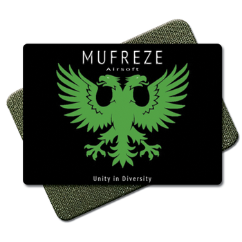 Mufreze Airsoft Tactic Metal Patch