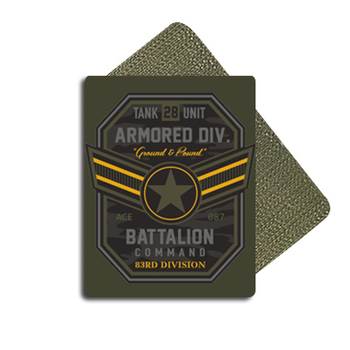 Armored Tactic Metal Patch