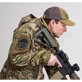 Cordura Kumaş Baskı Tactic Siyah Bere Peç