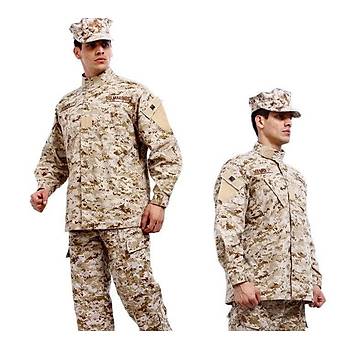 TEESAR ACU RIPSTOP DGTAL DESERT CAMO UNIFORM