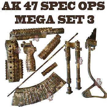 AK 47 Special Ops Kamuflaj Mega Set 3