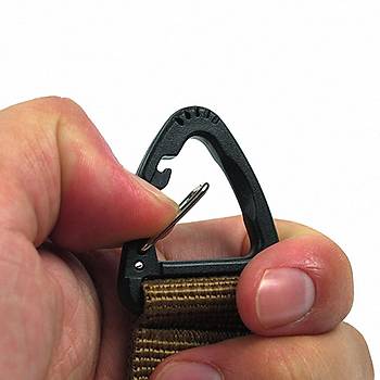 Molle keychain hooks