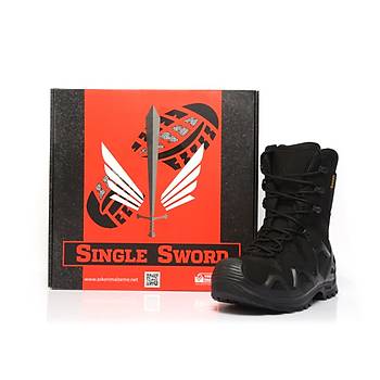 Single Sword Taktik Askeri Bot Siyah