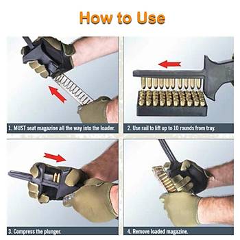 Tactical Systems Magazine Speed Loader Şarjör Yükleme  223/7.62/5.56/5.45