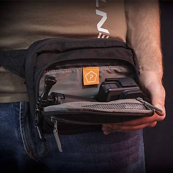 EU Protean Pouch Black Bel antas