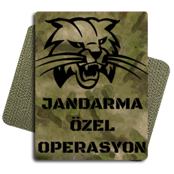 Jandarma Özel Operasyon Tactic Metal Patch