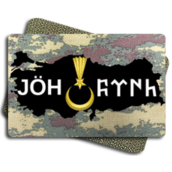 Jh Gktrk Trkiye Haritas Tactic Metal Patch