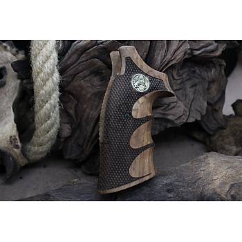 Smith&Wesson K-L Frame Round Handgun Walnut Grips