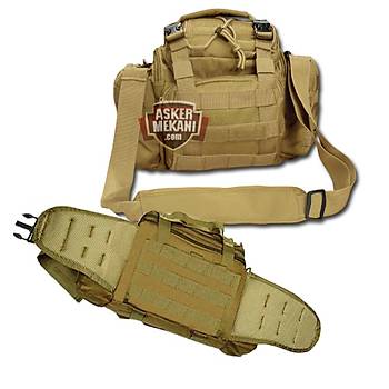 Molle Utility Gear Assault Waist Pouch Bag Coyate Brown