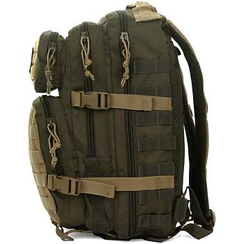 US Assault Pack Backpack Ranger Green/Coyote 45 Litre