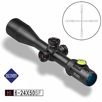 Discovery HI 6-24X50SF HK SFP MIL TERAZILI 30MM
