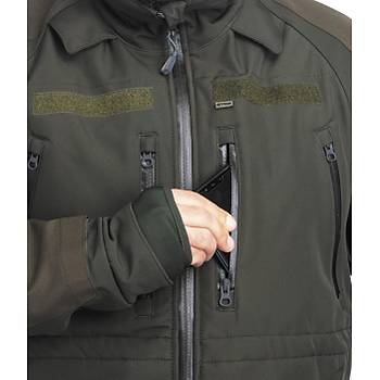 Orginal Yakın Koruma Softshell Ceket Yeşil