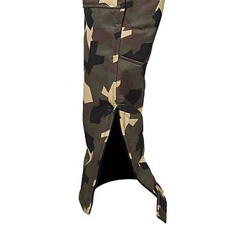 Özel Tim Softshell Taktik Soğuk İklim Pantolonu Kamuflaj