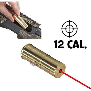 12 CAL. Red Laser Bore Sighter