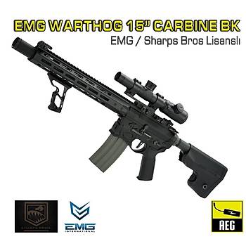 EMG Sharps Bros WARTHOG 15 CARBINE BK