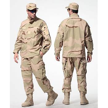 TEESAR ACU RIPSTOP DESERT CAMO UNIFORM