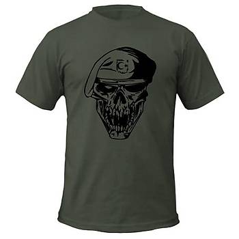 Skull Beret Taktik Tshirtler