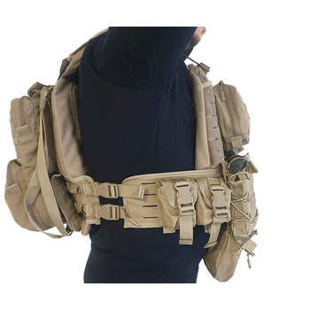 Combat Lazer Cut Plate Carrier Tactical Vest